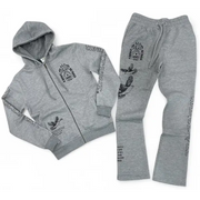 Highly undrtd above all beings stacked sweatsuit - SWEATSUITS