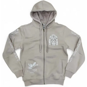 Highly undrtd above all beings zip up hoodie - HOODIE