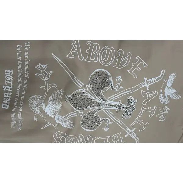 Highly undrtd above all beings zip up hoodie - HOODIE