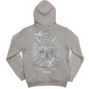 Highly undrtd above all beings zip up hoodie - HOODIE