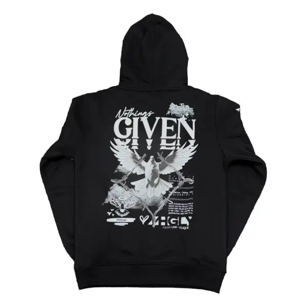 Highly undrtd nothings given pullover hoodie - HOODIE
