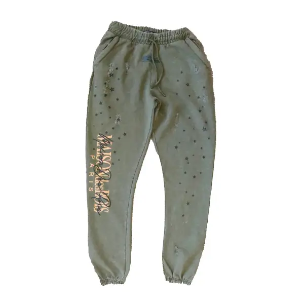 Hudson maison des rois sweatpants - MEDIUM / OLIVE - SWEAT PANT