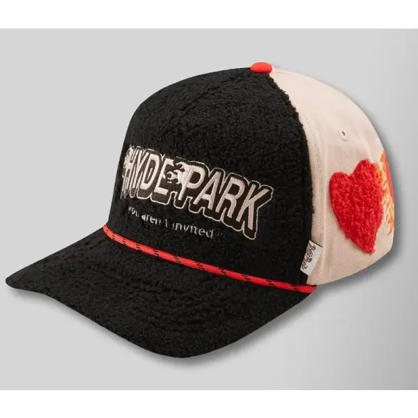 Hyde park fuzz is real trucker hat - OSFA / BLACK - MENS