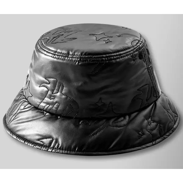 Hyde park puffer park bucket hat - OSFA / BLACK - HATS