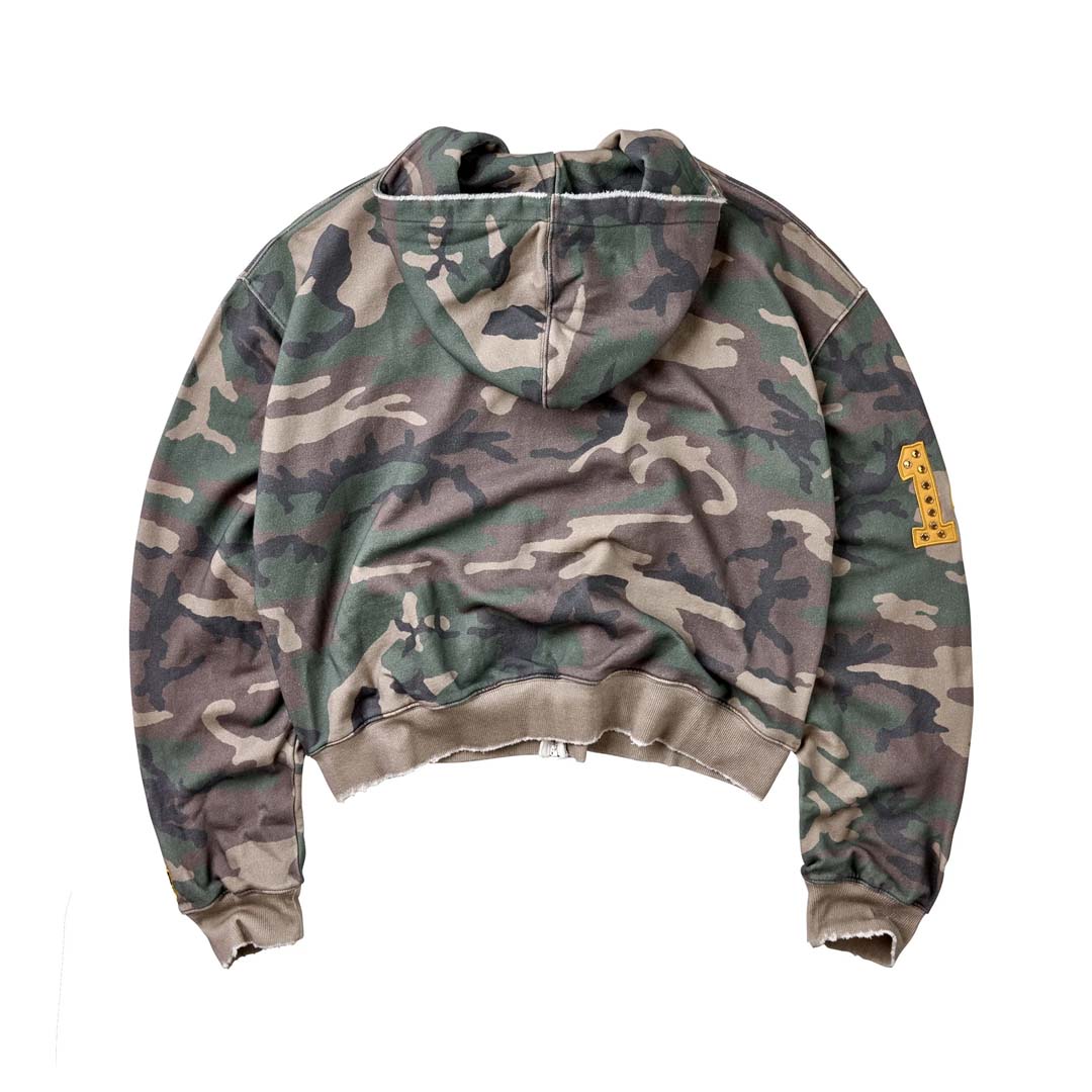 Vale forever camo zip up hoodie by VALE FOREVER