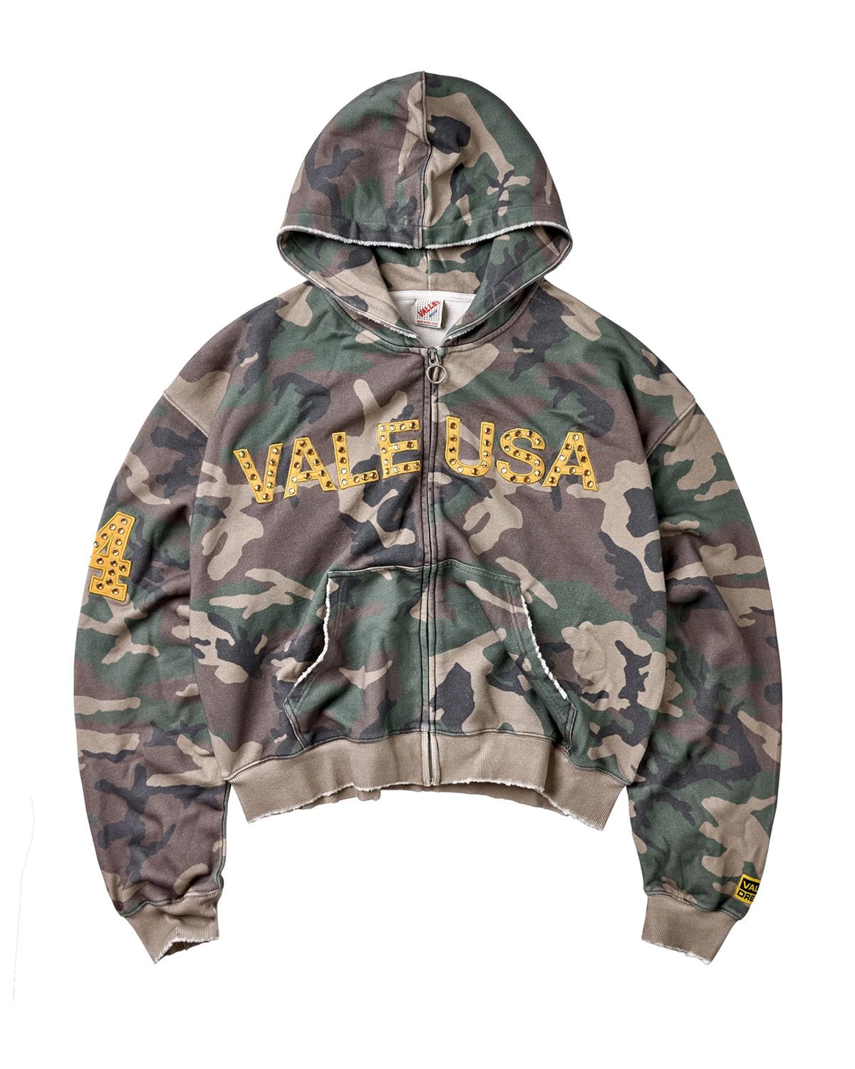 Vale forever camo zip up hoodie by VALE FOREVER