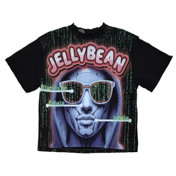 Jellybean matrix t-shirt - T-SHIRT