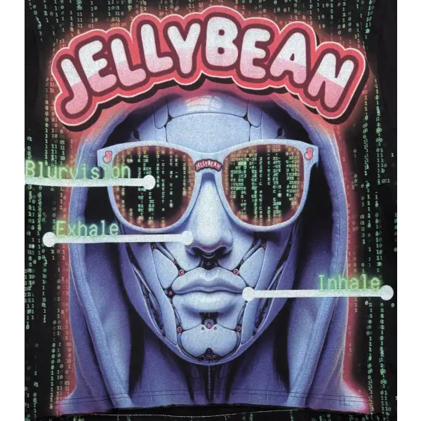 Jellybean matrix t-shirt - T-SHIRT
