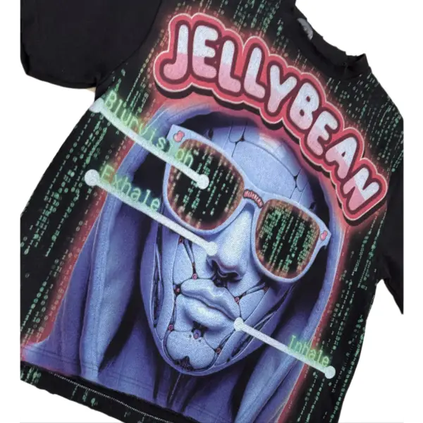 Jellybean matrix t-shirt - T-SHIRT