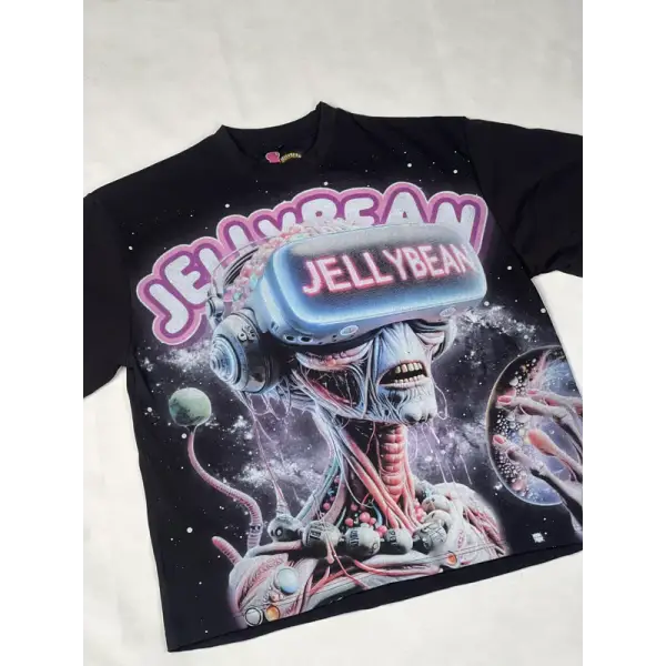 Jellybean vr alien t-shirt - T-SHIRT