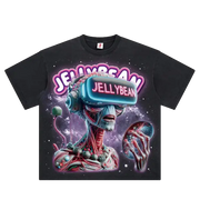 Jellybean vr alien t-shirt - SMALL / BLACK - T-SHIRT