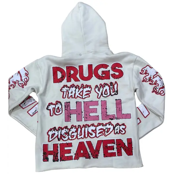 Jetlyfe drugs take you to hell hoodie - HOODIE