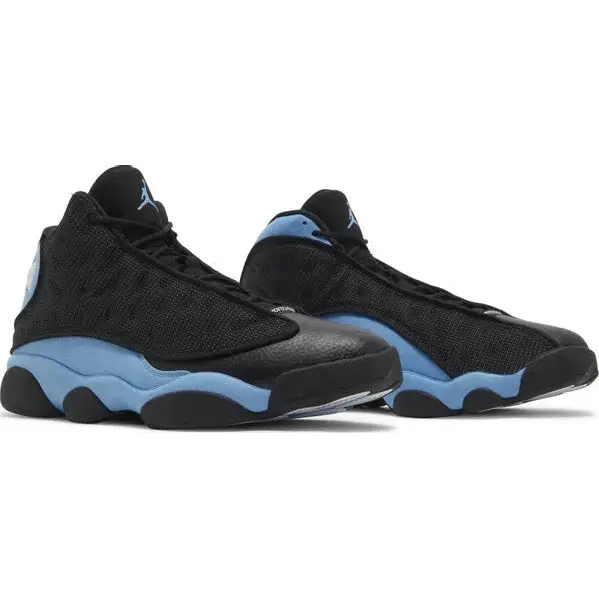 Jordan 13 Retro Black University Blue - 12 - SNEAKERS