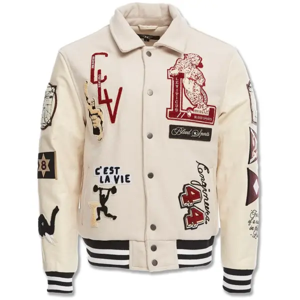 Jordan craig blood sports varsity jacket - JACKET