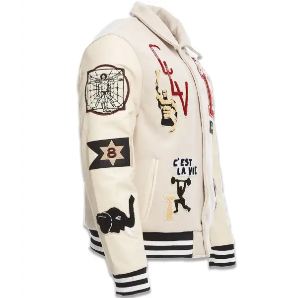 Jordan craig blood sports varsity jacket - JACKET