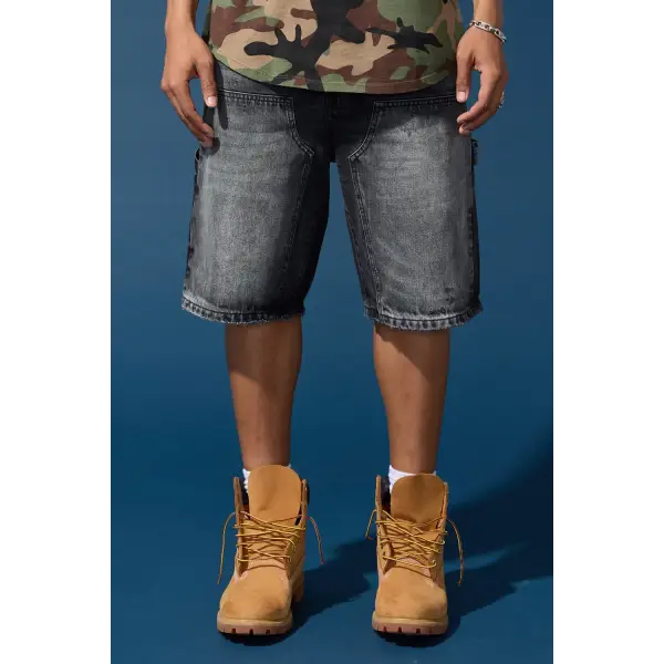 Jordan Craig brian fit carpenter shorts - 30W / BLK.WSH - SHORTS