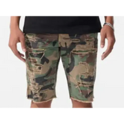 Jordan craig camo distress denim short - 32W / CAMO - SHORTS