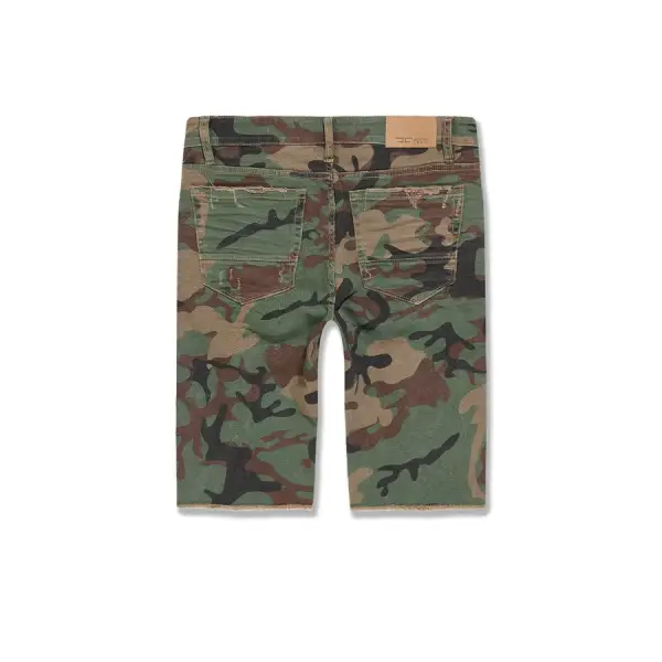 Jordan craig camo distress denim short - SHORTS