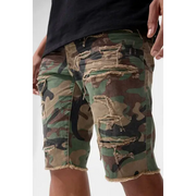 Jordan craig camo distress denim short - SHORTS