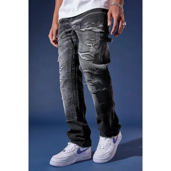 Jordan craig carpenter aaron fit denim - 28W/32L / BLK.WASH - DENIM