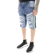 Jordan Craig Distress Track Denim Short - ECtrendsetters