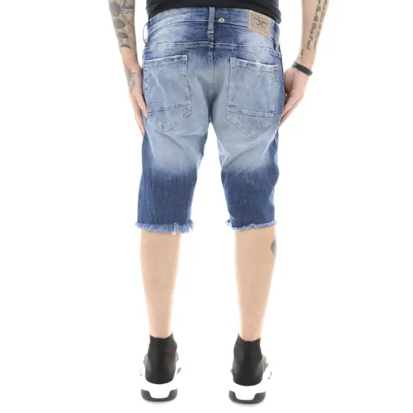 Jordan Craig Distress Track Denim Short - ECtrendsetters