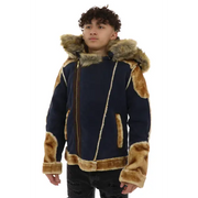 Jordan Craig El Jefe Shearling Moto Jacket - ECtrendsetters
