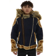 Jordan Craig El Jefe Shearling Moto Jacket - ECtrendsetters