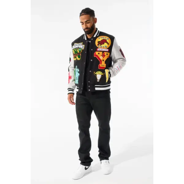 Jordan craig empire city varsity jacket - JACKET