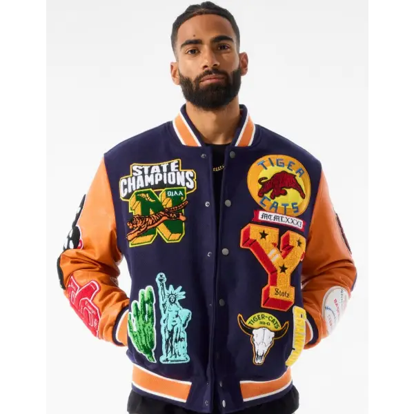 Jordan craig empire city varsity jacket - JACKET