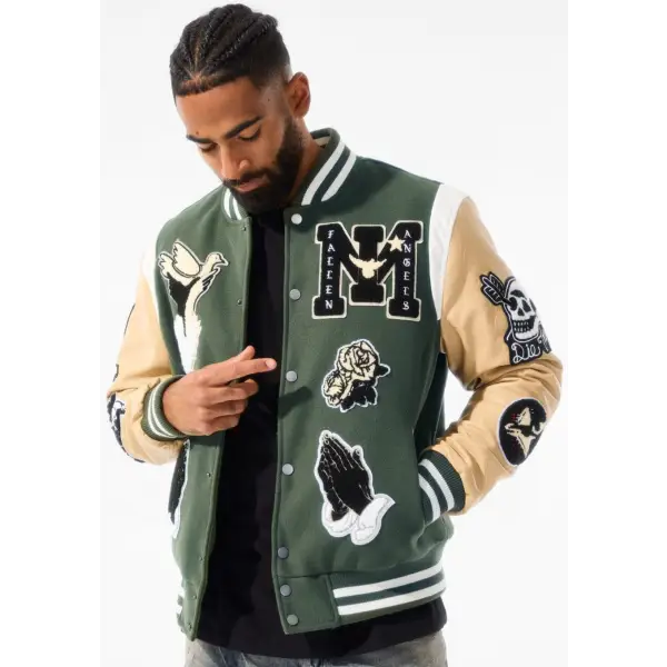 Jordan craig fallen angels varsity jacket - JACKET