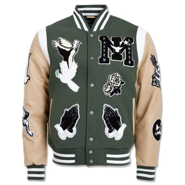 Jordan craig fallen angels varsity jacket - JACKET