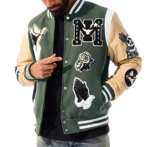 Jordan craig fallen angels varsity jacket - JACKET
