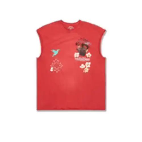 Jordan craig floral off sleeves - T-SHIRT