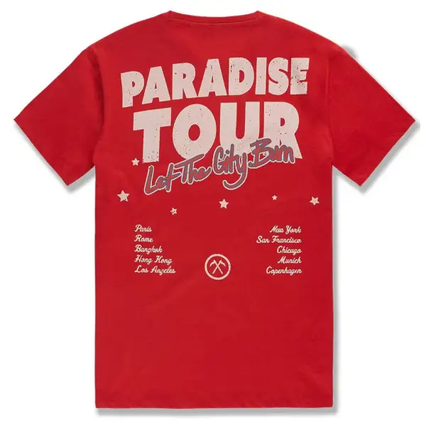 jordan craig paradise tour t-shirt - T-SHIRT