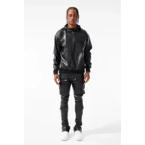 Jordan craig see you in paradise pu hoodie - HOODIE