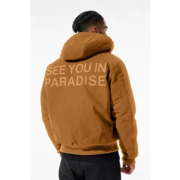 Jordan craig see you in paradise work jacket - SMALL / TAN - JACKET