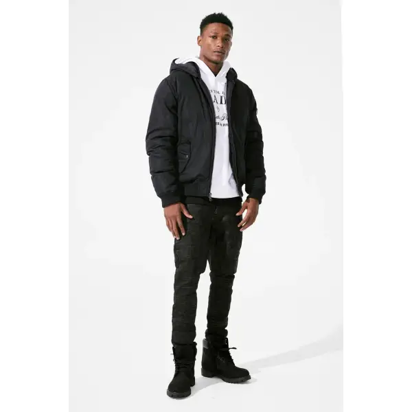 Jordan craig squadron hooded bomber jacket - JACKET