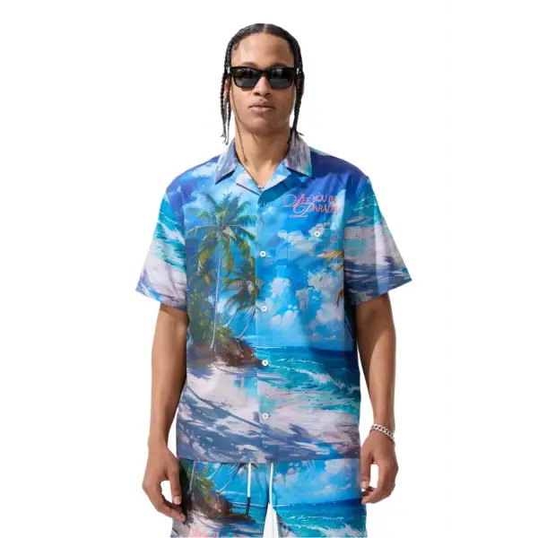 Jordan craig wanderlust s/s party shirt - T-SHIRT