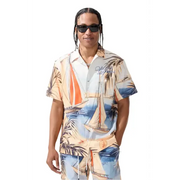 Jordan craig wanderlust s/s party shirt - T-SHIRT