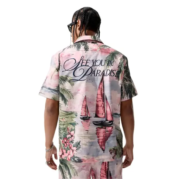 Jordan craig wanderlust s/s party shirt - T-SHIRT