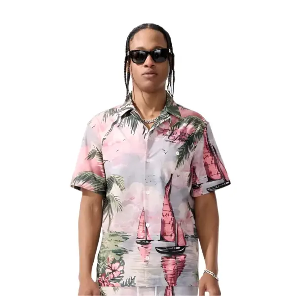 Jordan craig wanderlust s/s party shirt - T-SHIRT