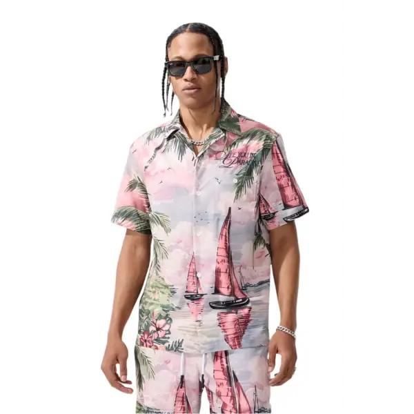 Jordan craig wanderlust s/s party shirt - T-SHIRT