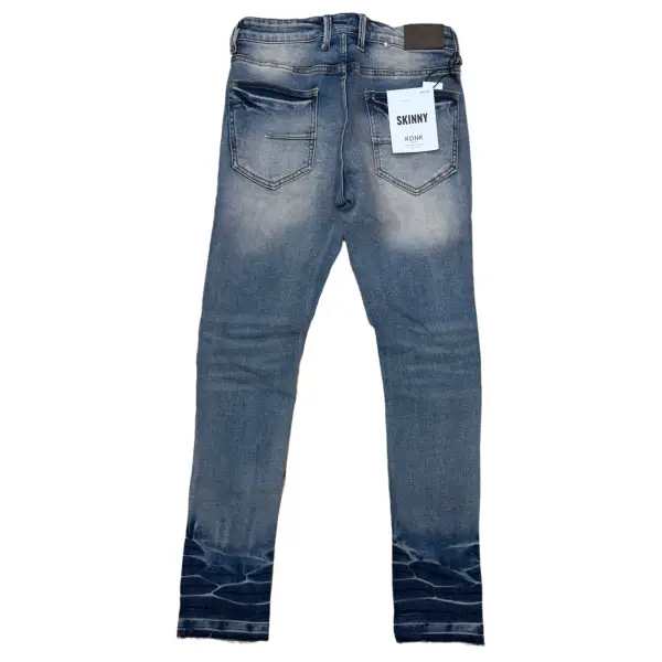 Kdnk rhinestone embellish denim - DENIM