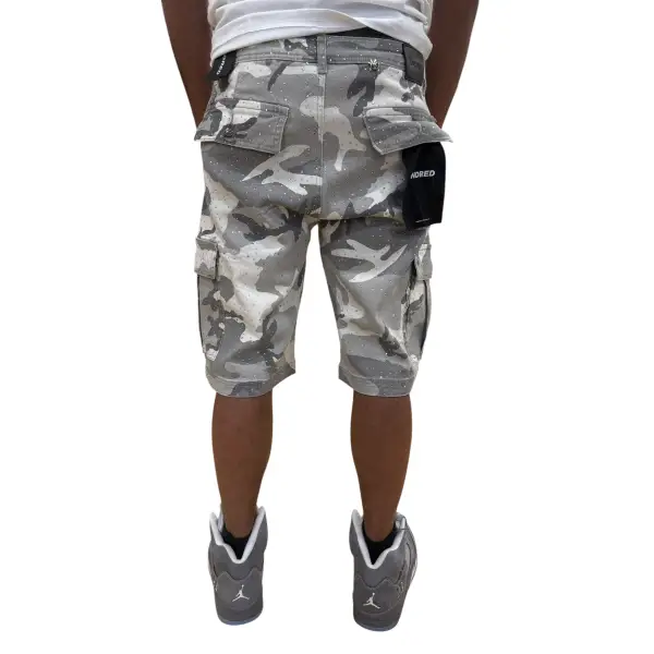 Kindred camo rhinestone cargo shorts - SHORTS