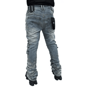 Kindred stacked utility denim jeans by Kindred