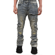Kindred stacked utility denim jeans by Kindred