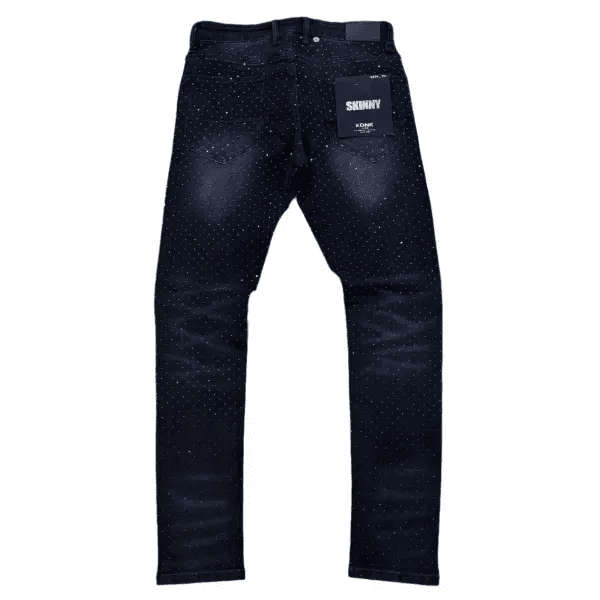 KNDK allover rhinestone skinny denim - DENIM SHORTS - Cityswagusa.com
