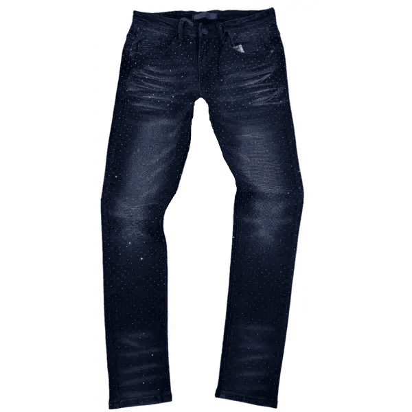 KNDK allover rhinestone skinny denim - DENIM SHORTS - Cityswagusa.com