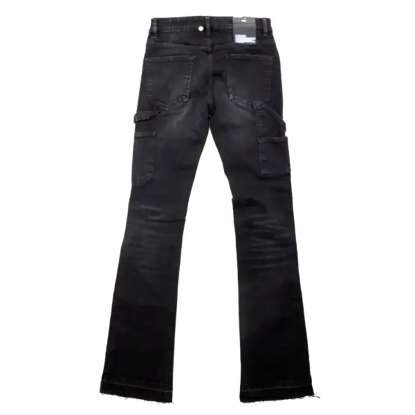 Krome ripped stictched stacked denim - Pants